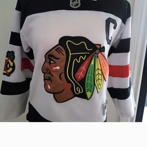 Reebok Black and White NHL Jersey